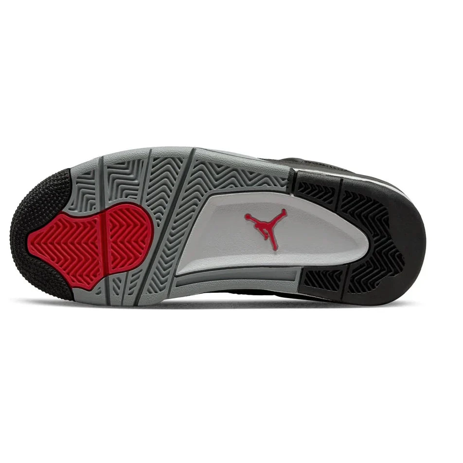Canvas GS 4 Jordan Air Black Retro 0516